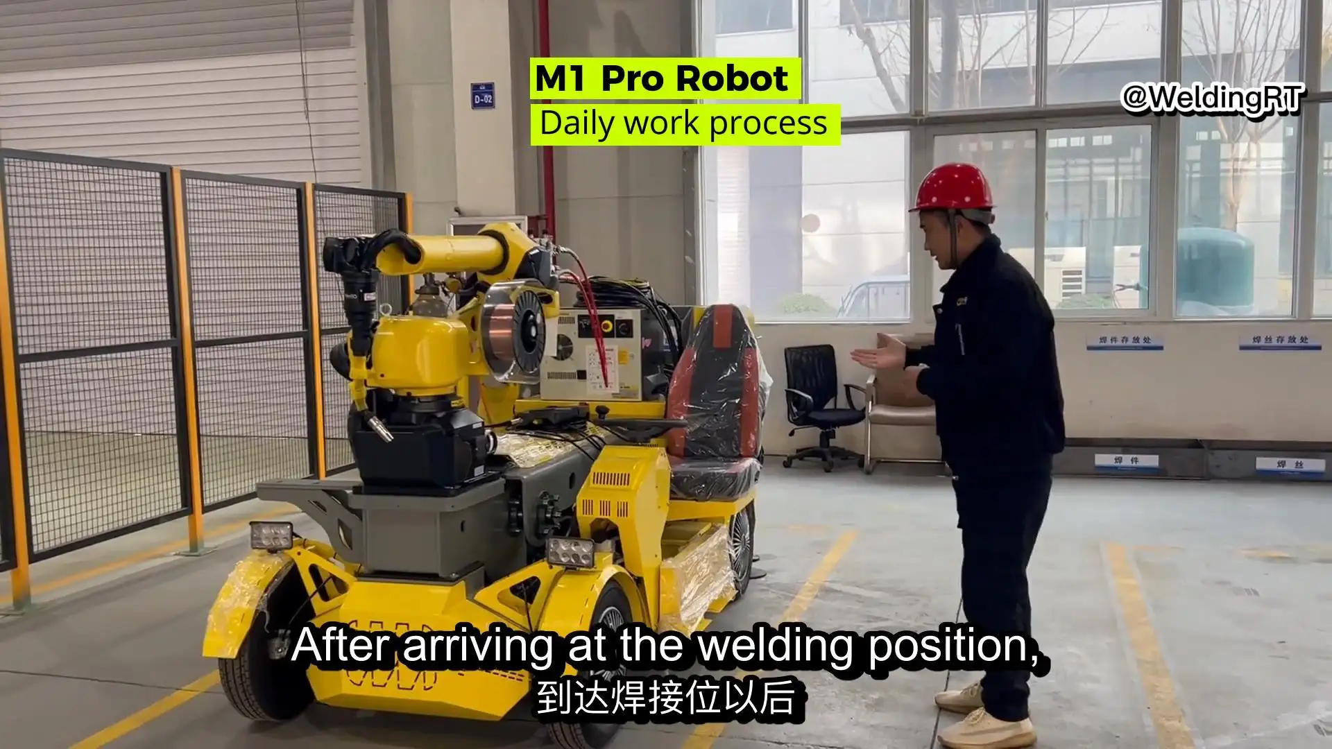 M1 Pro - Autonomous High Altitude Welding Specialist